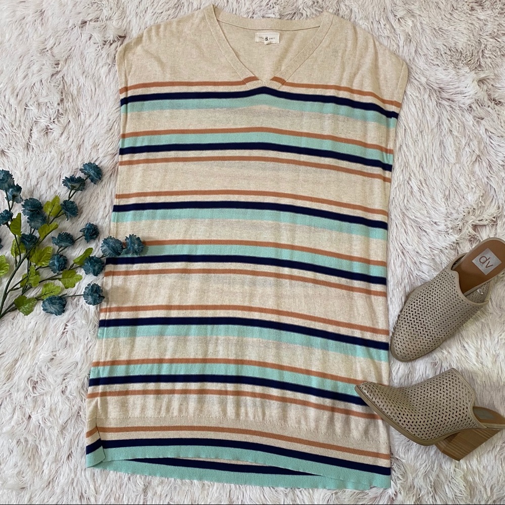 Lou & Grey High Tide Striped Sweater Dress